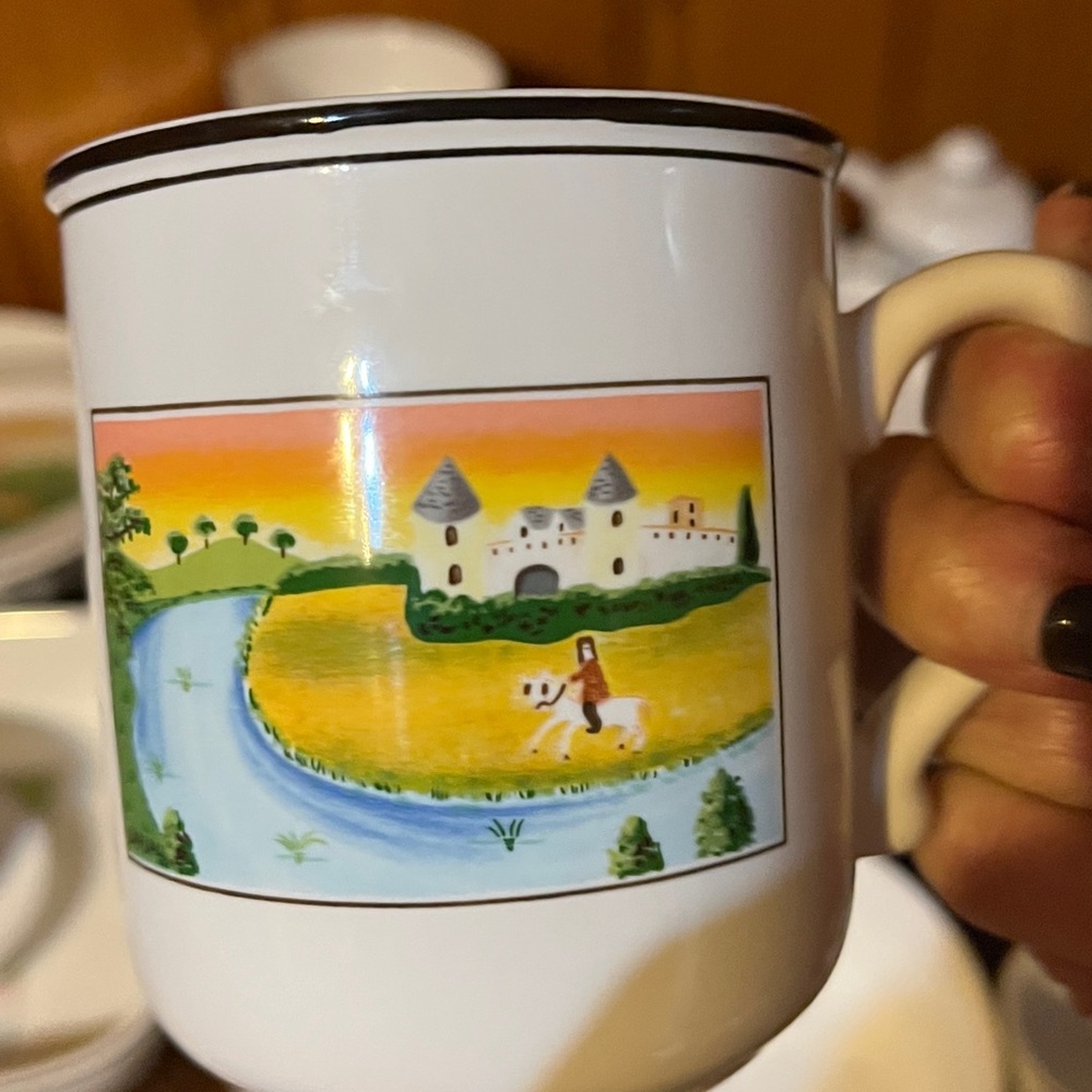 Villeroy & Boch Design Naif Mug- Man on Horse 7 available!